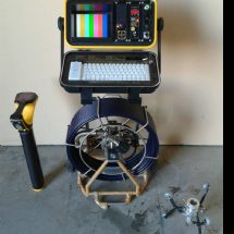 Sistema de imagen para atascos y limpiezas en tuberias, fosas septicas, alcantarillado